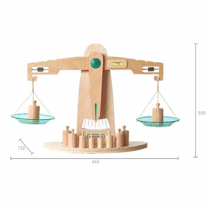 Wooden Balance Scales