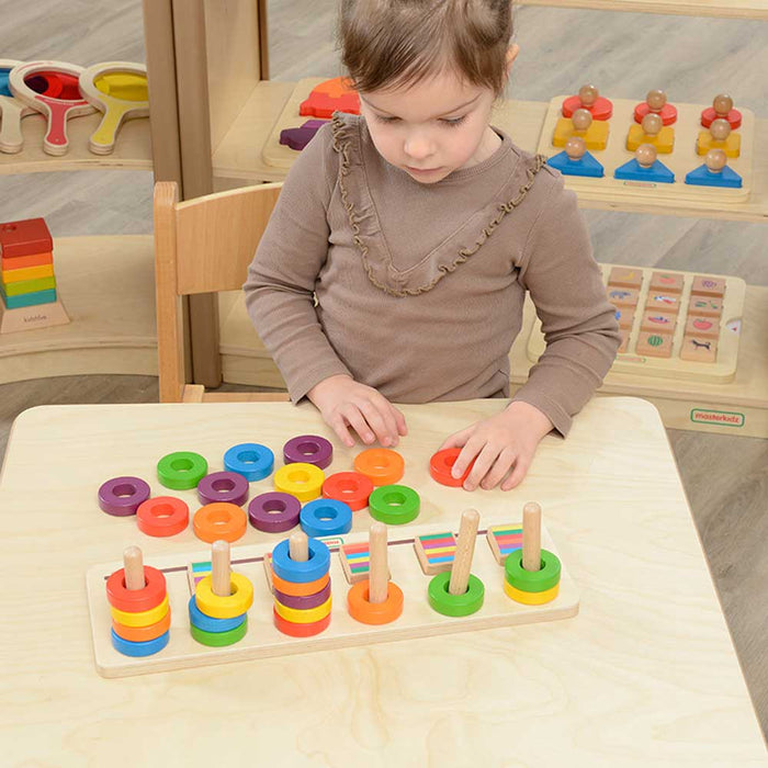 Sequence & Spatial Learning Ring Stackers