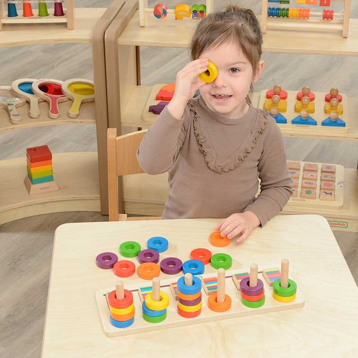 Sequence & Spatial Learning Ring Stackers