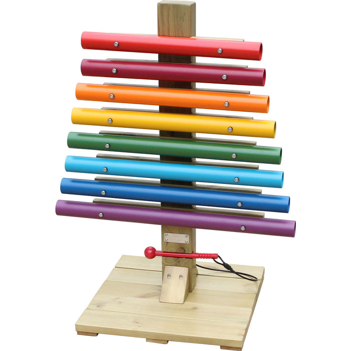 Outdoor Rainbow Chimes Tower