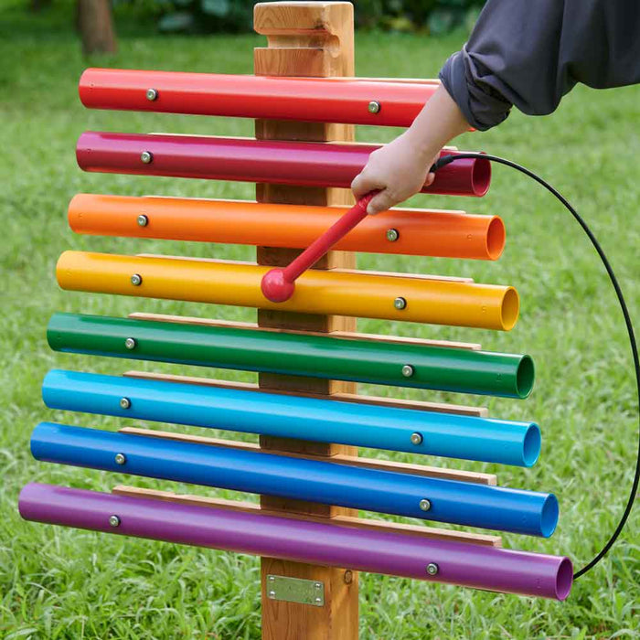 Outdoor Rainbow Chimes Tower